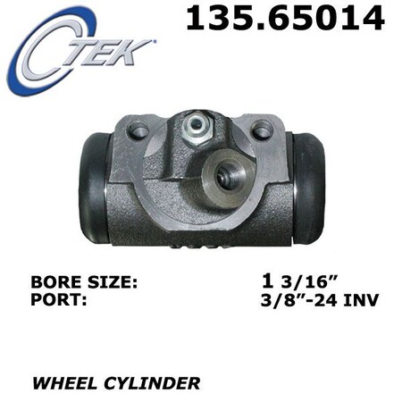 Centric Parts CTEK Wheel Cylinder, 135.65014 135.65014